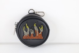 Deadstock Vintage Y2K Steve Madden Madden Girl Sequin Fire Flames Coin P... - $44.50