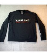 Kirkland Signature Sweatshirt Unisex Black Crewneck Sweater Long Sleeve ... - $493.61 MXN