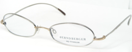 Vintage BERND BERGER 9076 000-27 SILVER / GOLD EYEGLASSES HQ TITANIUM 51... - $57.61