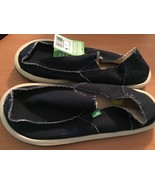 Sanuk Men&#39;s Vagabond Vegan Canvas Sandals NEW w/o Box Retail $55.00 - £39.45 GBP
