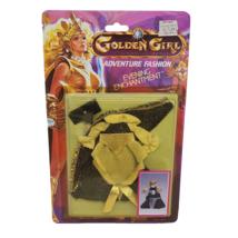 Vintage 1984 Galoob Golden Girl Fashion Evening Enchantment Black Silver Outfit - £26.51 GBP