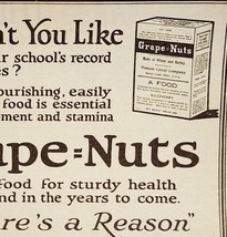 1921 Grape-Nuts Breakfast Cereal Advertisement Food Ephemera 3.5 x 4.75&quot; - $19.99