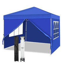 10x10 EZ Pop Up Canopy Outdoor Portable Party Folding Tent - £89.56 GBP