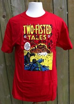 NOS 2011 EC Comics TWO-FISTED TALES Graphitti Adult T Shirt - MULTIPLE S... - $426.28 MXN+