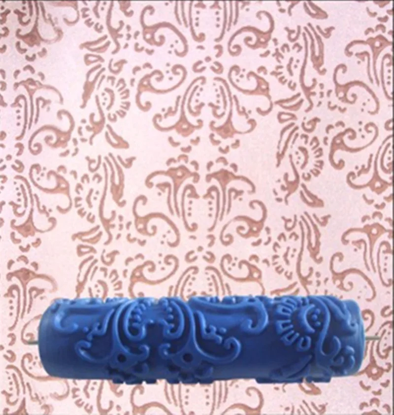 Patterns Wall Decoration Paint 7&quot; Roller Brush Head Without Wallpaper Home Room  - £50.36 GBP