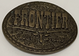 Frontier Hotel Las Vegas Belt Buckle Vintage - £13.41 GBP