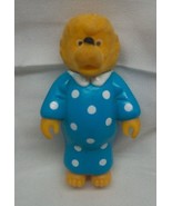 VINTAGE 1986 Berenstain Bears Mama Bear 3.5&quot; Vinyl Plastic Toy Figure 19... - £11.67 GBP