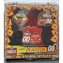 Larry Pearson 00 Cheez-It Set of 3 Limited edition Nascar Numbered Pins - $9.99