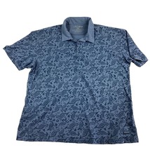 Life Is Good Golf Shirt Men’s XXL Blue Polo S/S 3 Button Do What You Like - £17.58 GBP