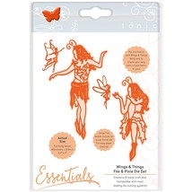 Tonic Studios Essentials Wings &amp; Things Fae &amp; Pixie Die Set - $34.95