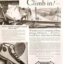 1930 Hood Rubber Company Sandlot Sneakers Advertisement Outdoor Wear Sho... - $19.99