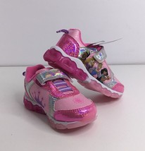 Disney Princess 7 Girl&#39;s Fashion Sneakers/Tennis Shoes Pink Size 7 New - £18.01 GBP