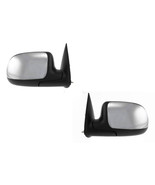 Mirrors For Chevy Tahoe Suburban Silverado 2000-2002 Puddle Lamp Pair Ch... - £103.40 GBP