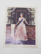 1959 Royal Tour Canada St. Lawrence Seaway Queen Elizabeth Lithotone McKague - £7.50 GBP