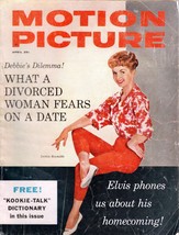 Motion Picture Magazine April 1960 Elvis, Clark, Hudson, Hart, Liz, Eddie, Day - £1.99 GBP