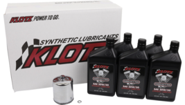 Klotz Basic Synthetic 20W-50 Oil Change Kit 1986-2022 Harley Sportster Models - £91.55 GBP