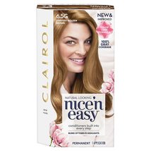 New Clairol Nice' n Easy Permanent Hair Color, #6.5G Lightest Golden Brown - $14.99