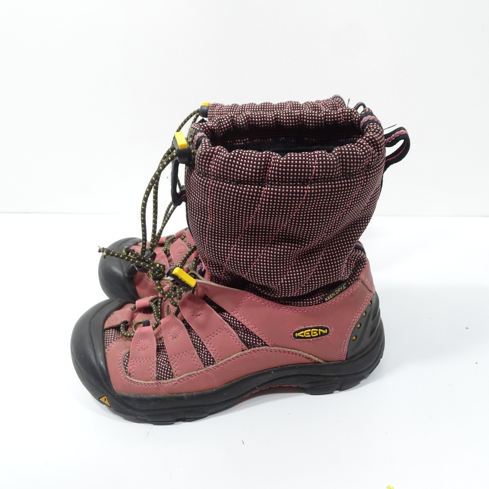 Keen Winterport II Waterproof Snow Boots Youth Purple  Bungee Sz 4 Item image 12