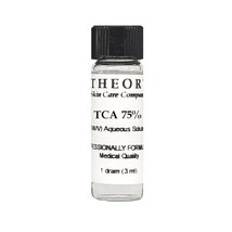 Trichloroacetic Acid 75% TCA Chemical Peel, 1 DRAM, Medical Grade, Wrink... - £15.97 GBP