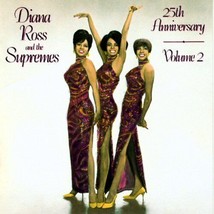 Diana Ross &amp; The Supremes - 25TH Anniversary Vol. 2 Cd 1986 26 Tracks - £32.43 GBP