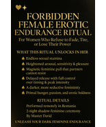 FORBIDDEN FEMALE EROTIC ENDURANCE RITUAL - $1,797.72 MXN