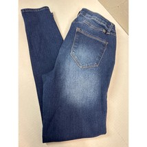 1822 Denim Jeans Womens Blue Adrianna Jeans Skinny Ankle Mid Rise Stretc... - $19.95
