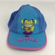 Rugrats Angelica Adjustable Youth Ball Cap Hat Biggest Bestest Kid Vintage 1997 - £19.80 GBP