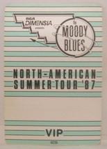 THE MOODY BLUES - VINTAGE ORIGINAL CLOTH CONCERT TOUR BACKSTAGE PASS *LA... - €8,55 EUR