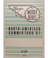 THE MOODY BLUES - VINTAGE ORIGINAL CLOTH CONCERT TOUR BACKSTAGE PASS *LA... - $185.64 MXN
