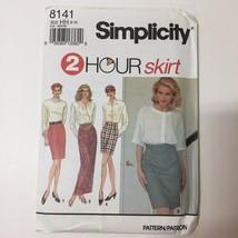 Simplicity 8141 Size  6-12 Misses&#39; Set of Slim Skirts 2 Hour - $12.86