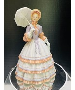 Lenox - Springtime Promenade Fine Porcelain Figurine Sculpture w Umbrell... - £41.38 GBP