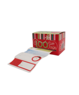 100 Holiday Gift Tags Stickers in Dispensing Box Christmas Theme #1 - $167.74 MXN