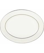 LENOX Kate Spade Cypress Point - 13" Oval Serving Platter Platinum - $142.56