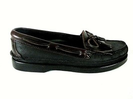 Nunn Bush Black Brown Leather Kilt Tassel Casual Loafer Shoes Mens 9 M (SM1)pmg1 - £19.73 GBP