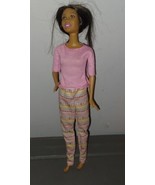 Barbie Brown Hair Made To Move Arms Regular Jointed Knees Poseable Doll ... - £11.85 GBP
