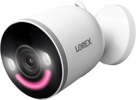 Lorex 4K Spotlight Indoor/Outdoor Wi-Fi 6 Security Camera With Smart, Fusion - $194.97