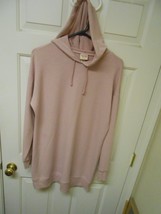 Cute Mossimo Target brand hoodie LS Sweatshirt long Top / short Dress size M  - £10.06 GBP