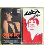 Lot of (2) LIZA MINNELLI VHS Tapes:  Cabaret, Live from Radio City Music... - €10,04 EUR Lot of (2) LIZA MINNELLI VHS Tapes:  Cabaret, Live from Radio City Music... - €10,04 EUR