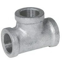 New Case (25) 1/4 Inch Galvanized Pipe Threaded Tee Fittings Plumbing 61... - £66.52 GBP