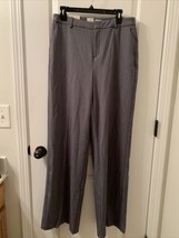 A New Day Women&#39;s Gray Dress Pants Slacks w/Pockets Size 12 Long - £33.39 GBP