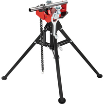 VEVOR Tripod Pipe Chain Vise, 1/8\"-5\" Pipe Capacity 36.4“ Chain Vise S... - $117.99