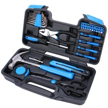 40-Piece All Purpose Household Tool Kit  Includes All Essential Tools For Home,  - £28.76 GBP