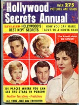 Hollywood Secrets Annual #5 1960- Elvis-Annette - Tuesday Weld G - £35.58 GBP