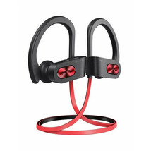 Mpow Flame S Bluetooth Headphones Wireless Earbuds Sport Ear Hook BH088A Red - £17.91 GBP