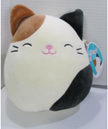 Squishmallow Cam The Cat 8" Plush Genuine Kellytoy Calico with Tags - $16.83