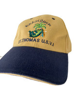 St. Thomas USVI Virgin Islands Kickin&#39; back Cotton Embroidered Baseball ... - $19.73