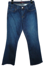 Eddie Bauer Women&#39;s 4 Short (29 x 29 1/2) Denim Bootcut Jeans Specially Dyed - £14.38 GBP