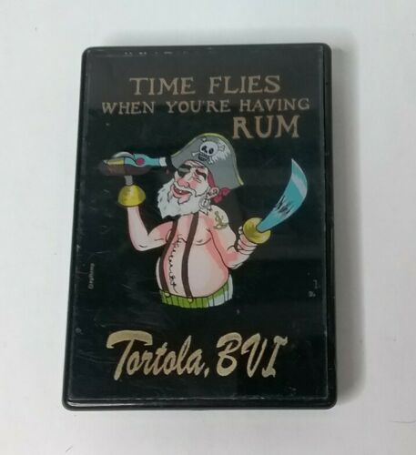 Rum Tortila, BVI British Souvenir Travel Advertisement Ad Refrigerator M... - $14.83