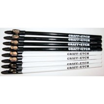 Graff Etch Pencil Me In Black/White Etching Hair/Skin Pattern Color Pencils - £11.07 GBP