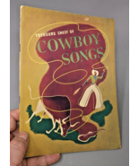 1935 &quot;Treasure Chest of Cowboy Songs&quot; 48 Pages of Sheet Music with Words... - £7.86 GBP